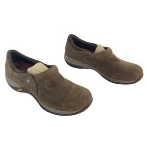 Dansko Brown Leather Slip-On Comfort Shoes Women‘s Size 8 Preowned